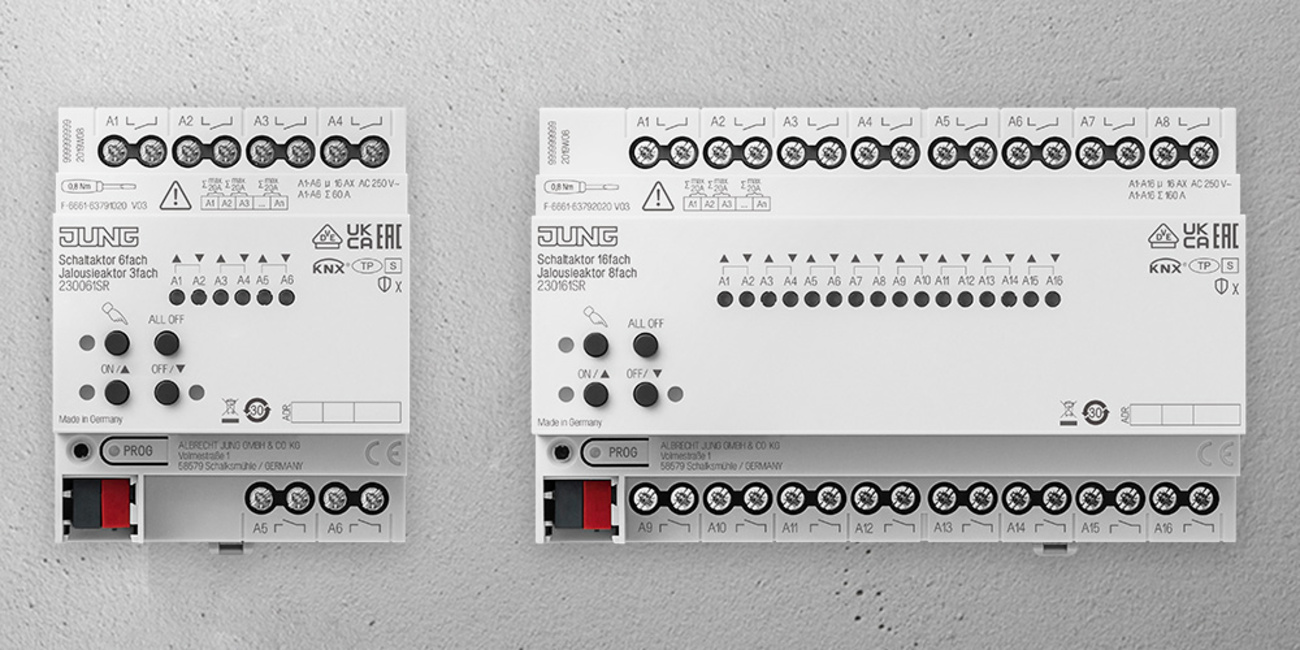 KNX Schalt- und Jalousieaktoren bei Raabe Elektro-Anlagen GmbH in Eisenach