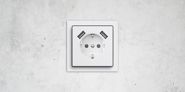 SCHUKO® USB-Steckdose bei Raabe Elektro-Anlagen GmbH in Eisenach