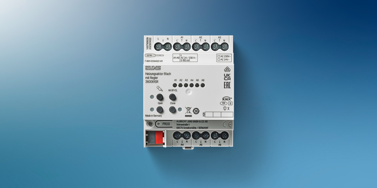 KNX Heizungsaktor 6-fach bei Raabe Elektro-Anlagen GmbH in Eisenach