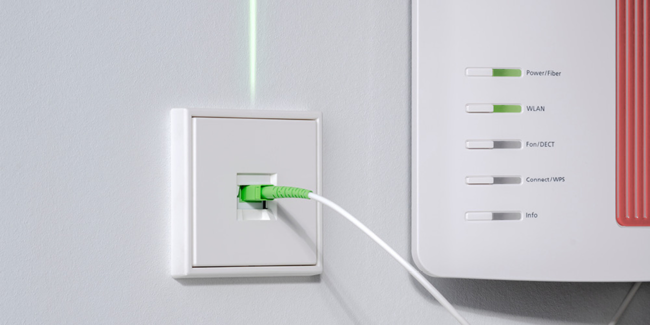 Die neuen Glasfaser-Anschlussdosen bei Raabe Elektro-Anlagen GmbH in Eisenach