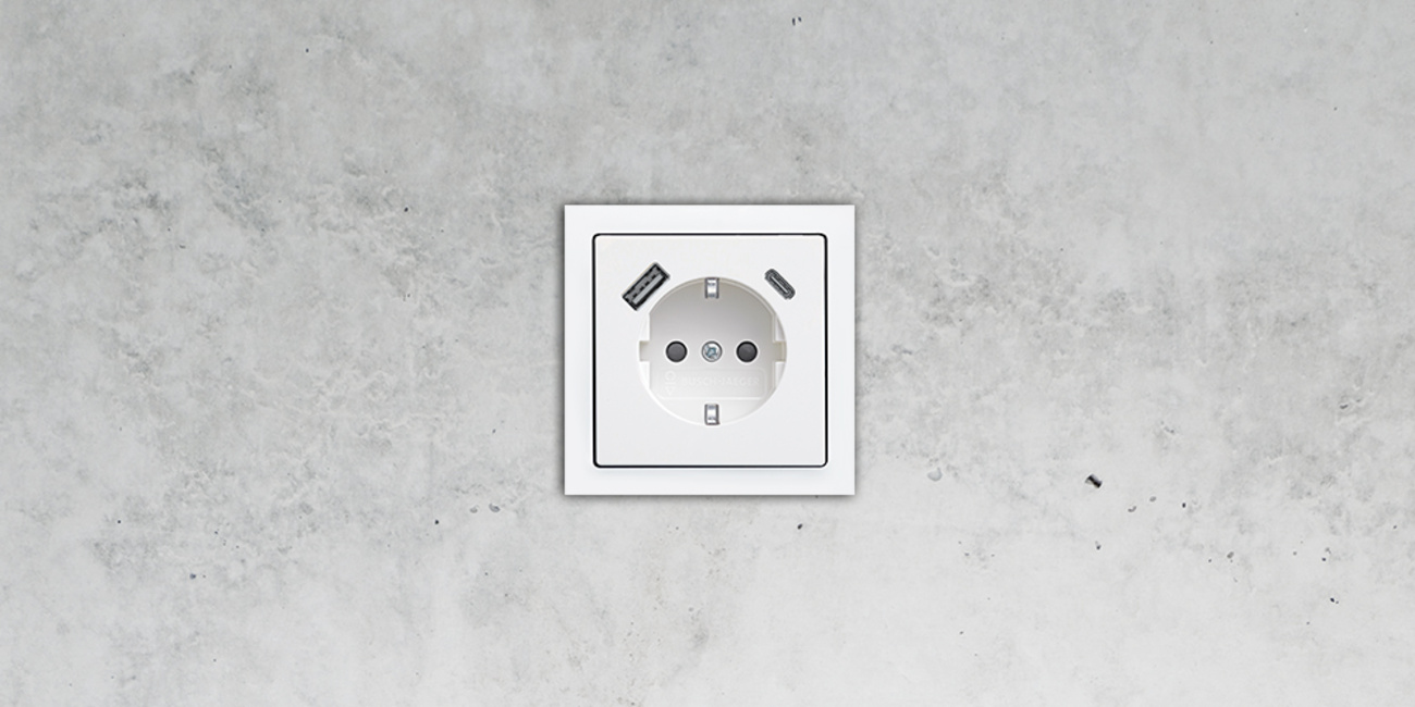 SCHUKO® USB-Steckdose bei Raabe Elektro-Anlagen GmbH in Eisenach