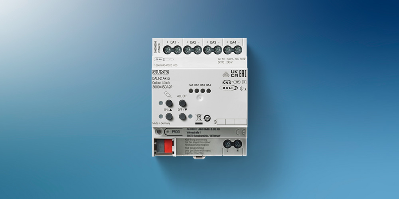 KNX DALI 2 Gateway Colour bei Raabe Elektro-Anlagen GmbH in Eisenach